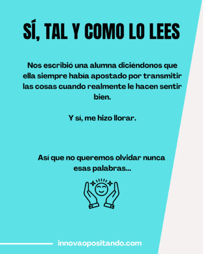 OPOSITORA ME HIZO LLORAR